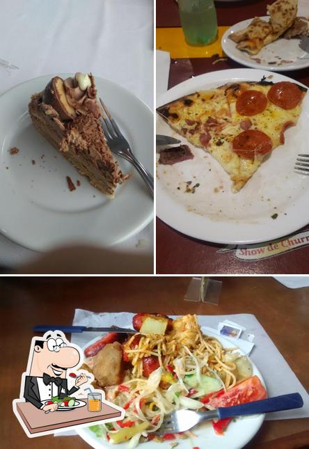 Comida em Churrascaria Nova Brasão
