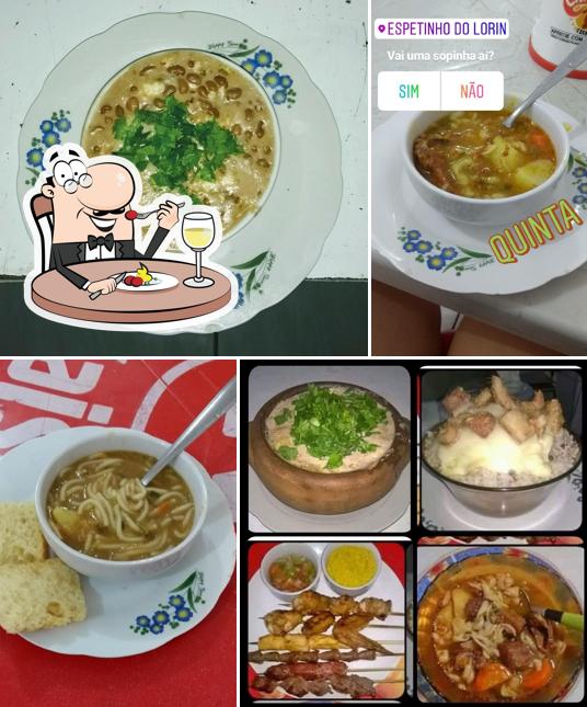 Comida em Espetinho do Lorin