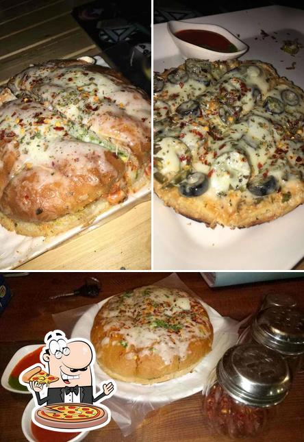 Pick pizza at Cafe Appetito