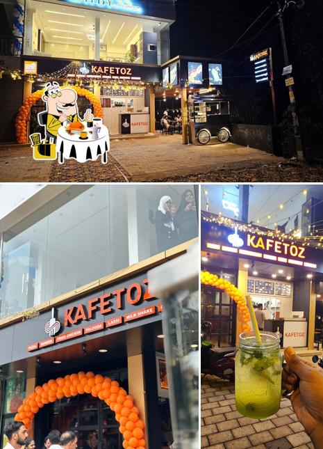 The restaurant's food and exterior
