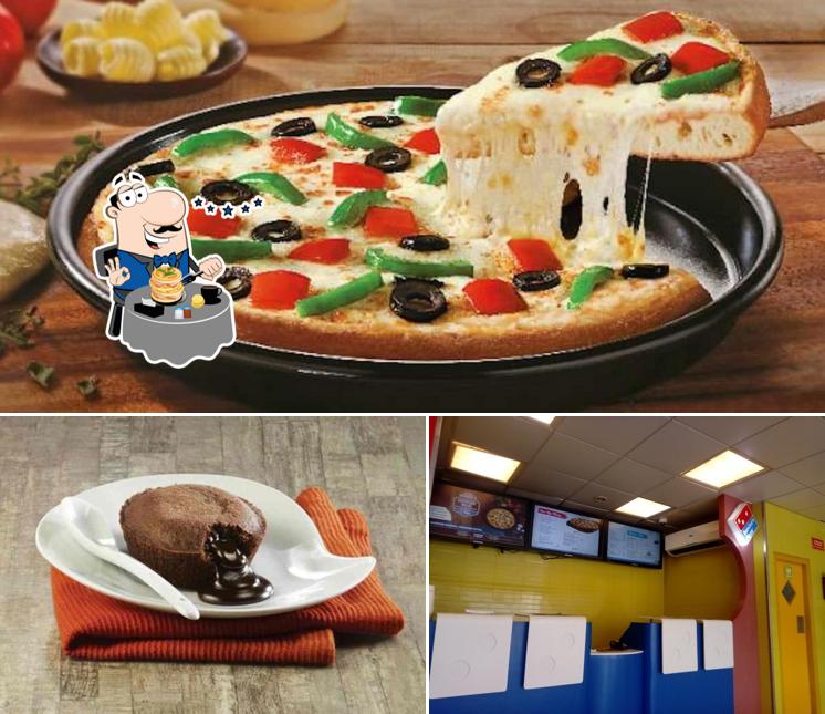 The photo of food and interior at Domino's Pizza Navaneetham Nagar, Chennai