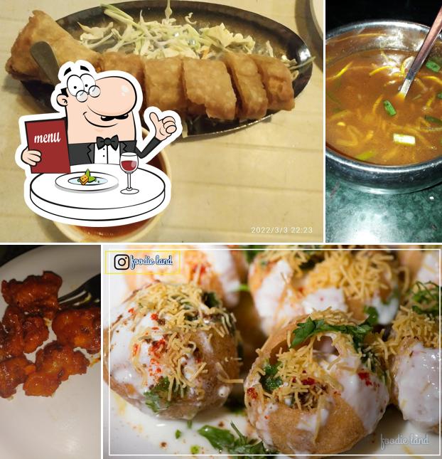 Food at Foodies North Indian Restaurant Church Road MCC A Block Daavanagere