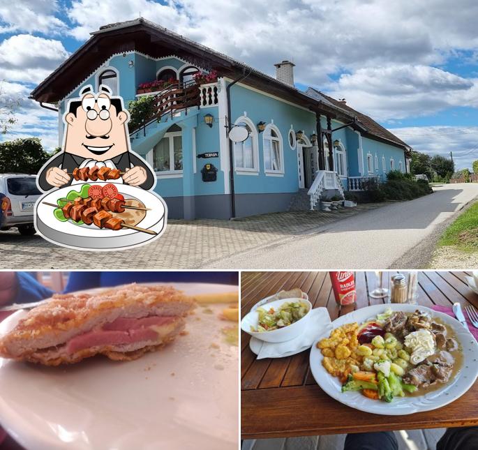 Gostilna Ajda, David Žunko, s.p. si caratterizza per la cibo e esterno