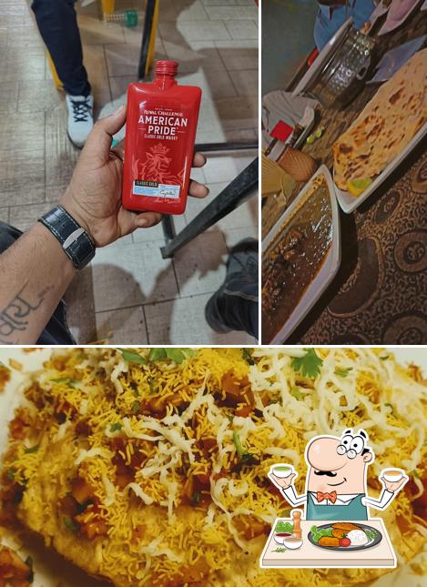 The restaurant's food and beverage