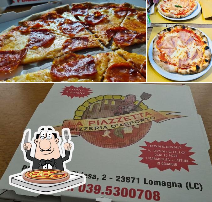 Ordina tra le svariate varianti di pizza
