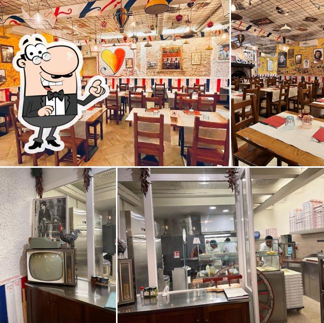 Gli interni di Nàpiz' Pizzeria Milano