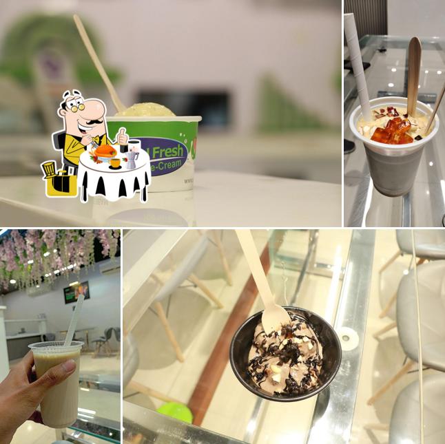 Food at Natural Fresh Ice Cream