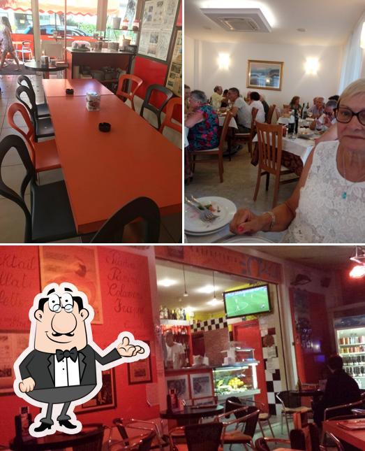 Gli interni di Bar Gelateria Oasi