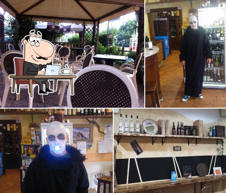 Gli interni di Bar Tirreno