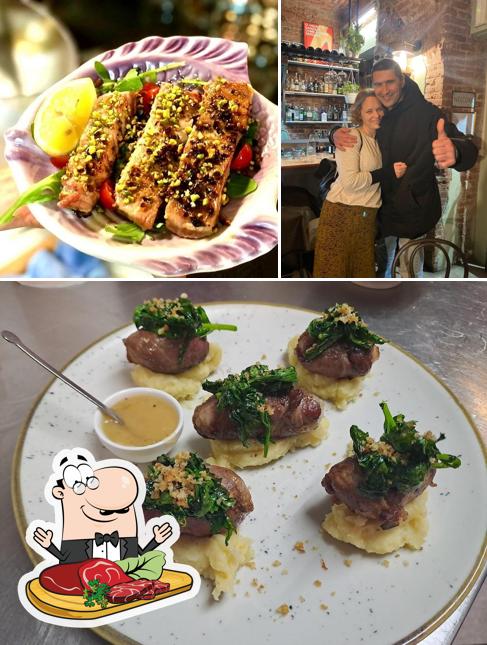 Ordina i un pasto a base di carne a Nuccia bistrot