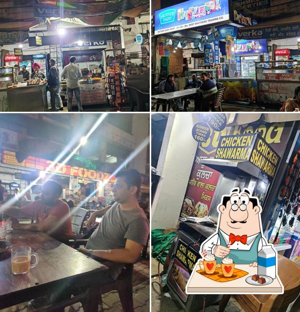 Enjoy a drink at 3D Foodz