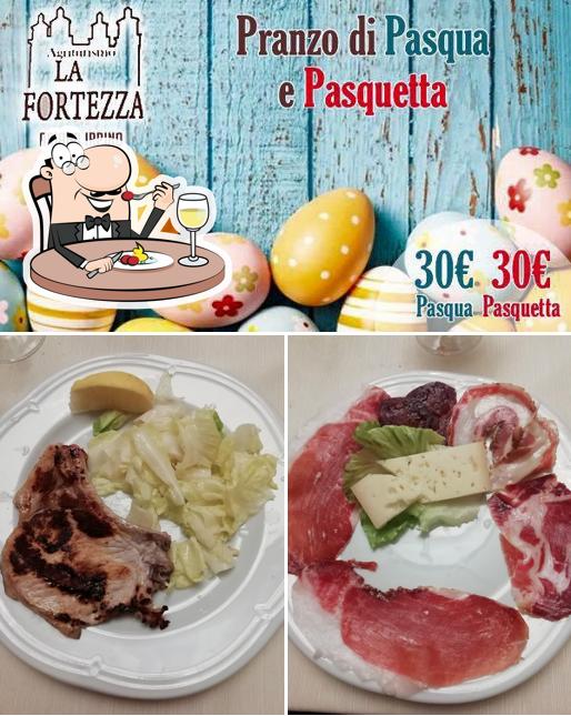 Platti al Agriturismo La fortezza