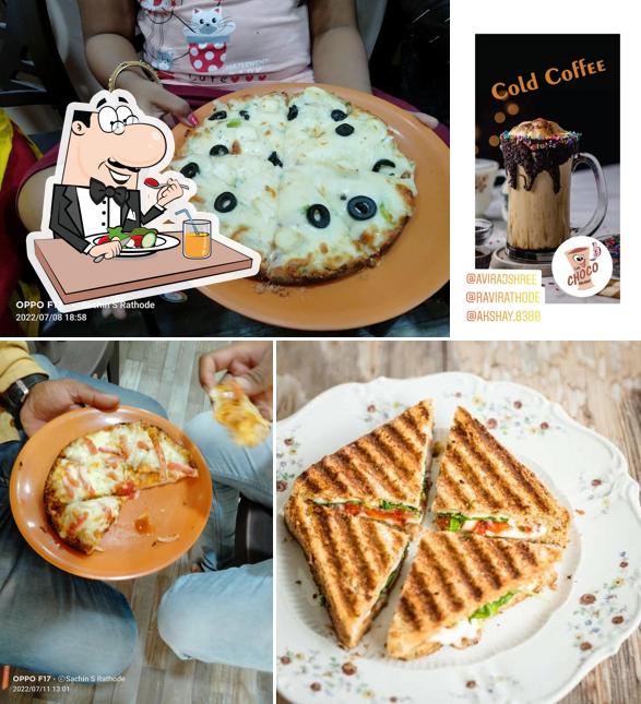 Food at Cafe Choco Delight