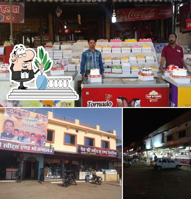The exterior of Devshree Sweets and Bhojnalay