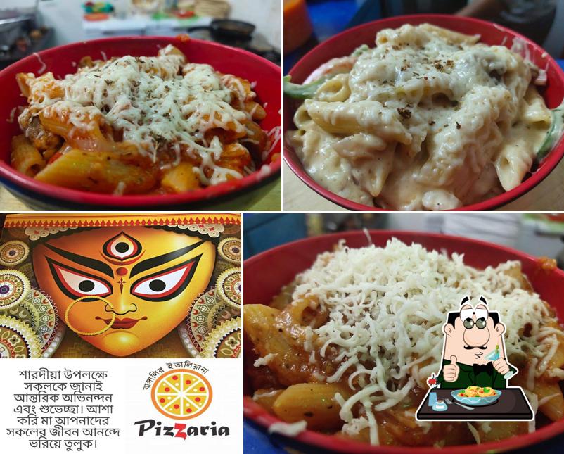 Macaroni and cheese at Pizzaria