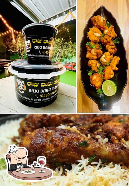 Meals at Raju Babu Biryani