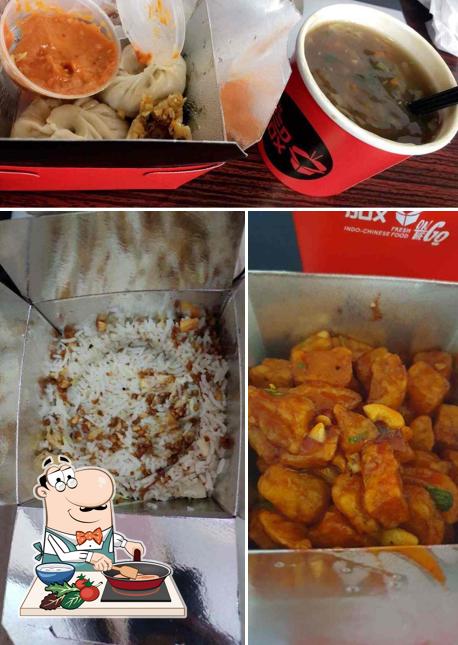 Chicken curry at THE RED BOX