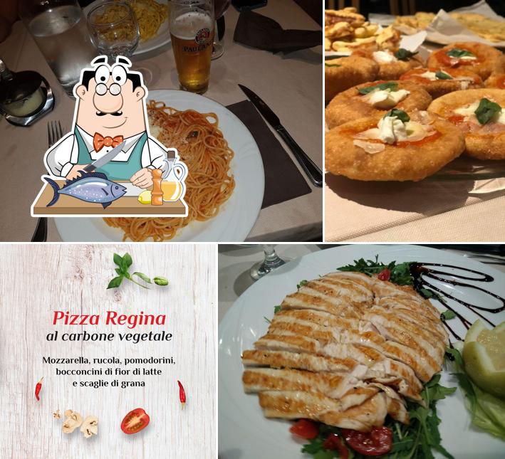 Salmone grigliato al Ristorante Pizzeria Alla Rotonda