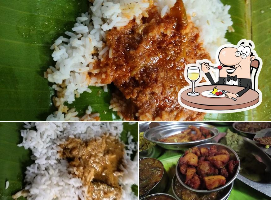 Food at Trichy Karthik Mess