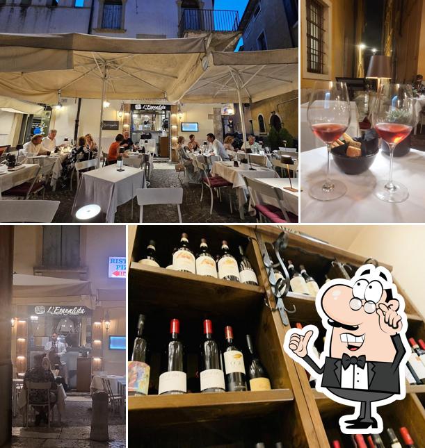 Gli interni di L'Evangelista Ristorante & Enoteca