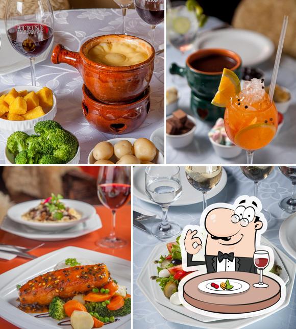 Alpine de La Fondue: Carnes, Massas, Risoto, Tábua de Frios, Vinhos, Gramado