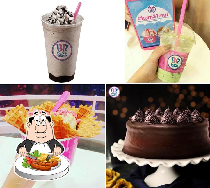 The photo of Baskin-Robbins’s food and drink