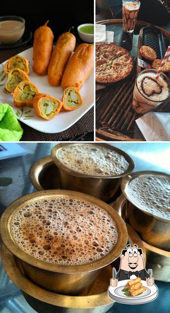 Spring rolls at Cafe Four Pier Tumkur