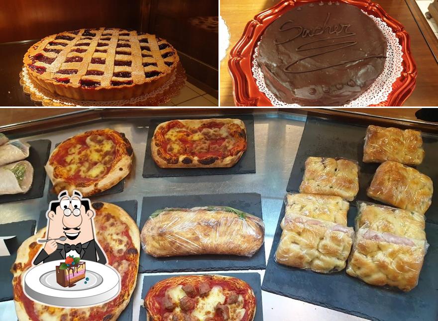 Torta al cioccolato al Caffè Giardino