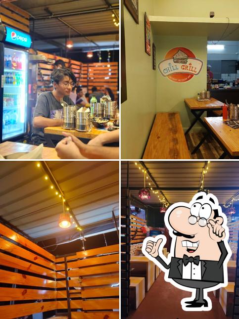 Check out how Chill Grill looks inside