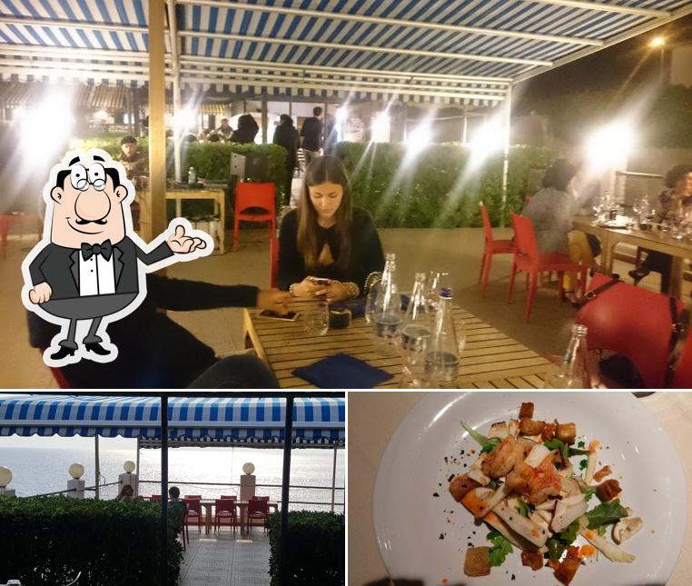 Tra le varie cose da Hotel Ristorante Belsoggiorno si possono trovare la interni e cibo