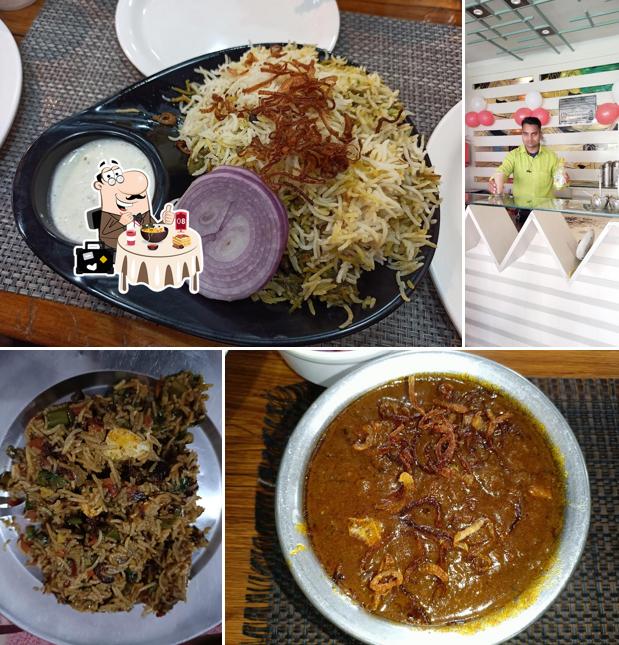 Food at Kathi Junction