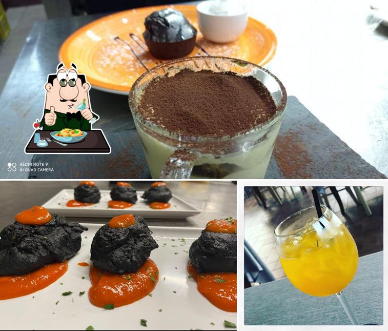 La cibo e bevanda del ristorante