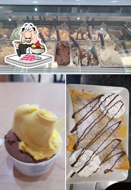 Melomangio serve un'ampia varietà di dessert