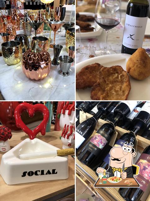 Platti al Civico14 wine chocolate design