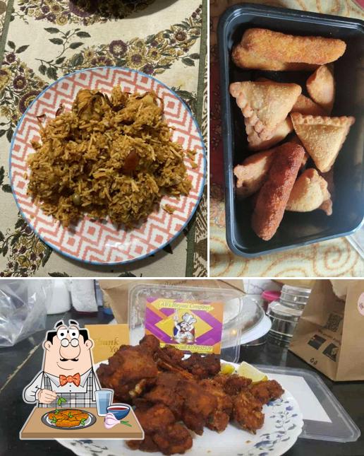 Chicken wings at AB's Biryani Company