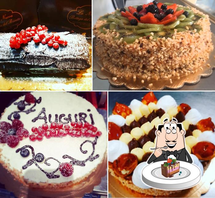 Torta al cioccolato al La Nuova Bottega Del Biscotto...Bar pasticceria