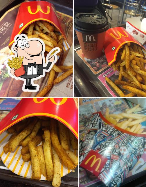 At McDonald's you can get finger chips