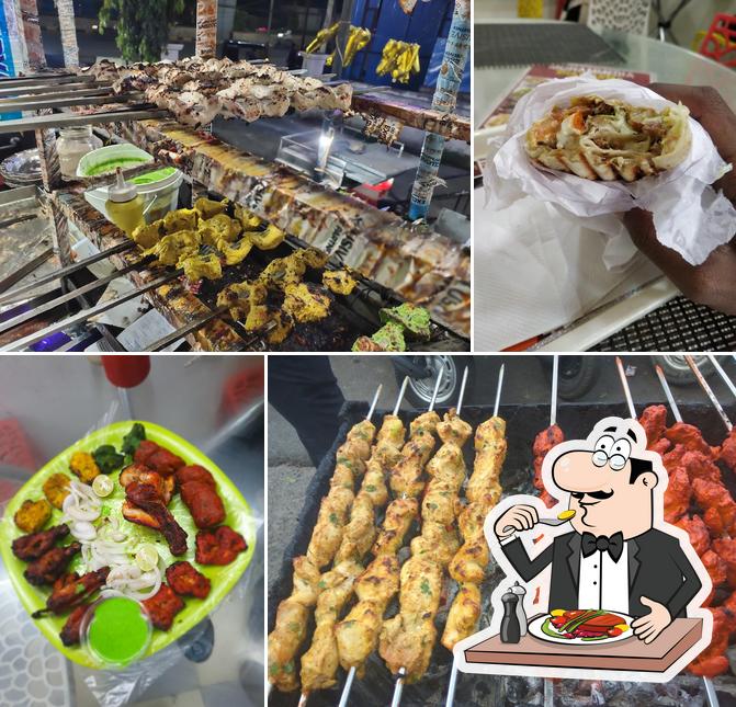 Food at Mohammedia Shawarma