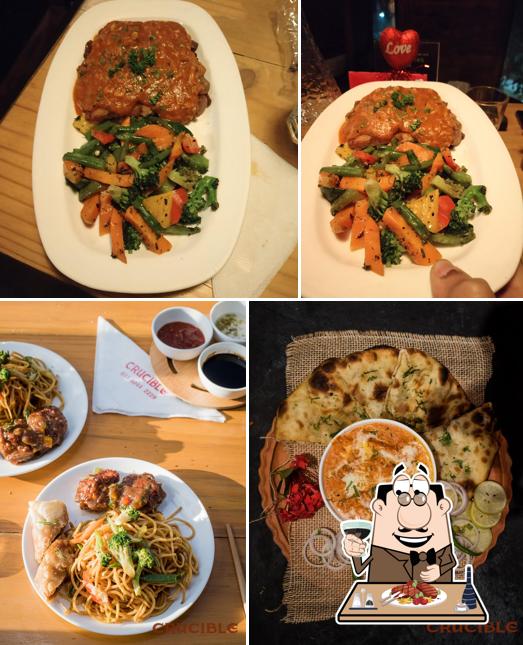 Order meat dishes at Pestle