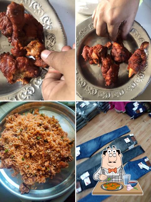 Chicken wings at Zaffran family restaurant