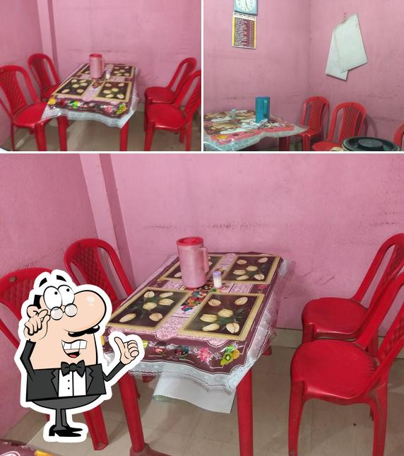 The interior of sourav restaurant