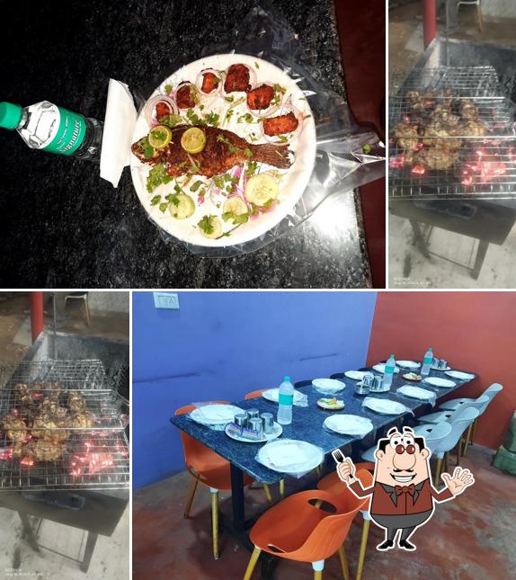 Meals at Shahi Taj Hotel