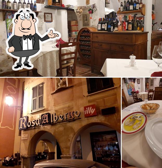 Gli interni di Trattoria è Taggeine