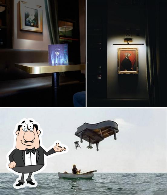 Questa è la immagine che raffigura la interni e esterno di Sir Daniel