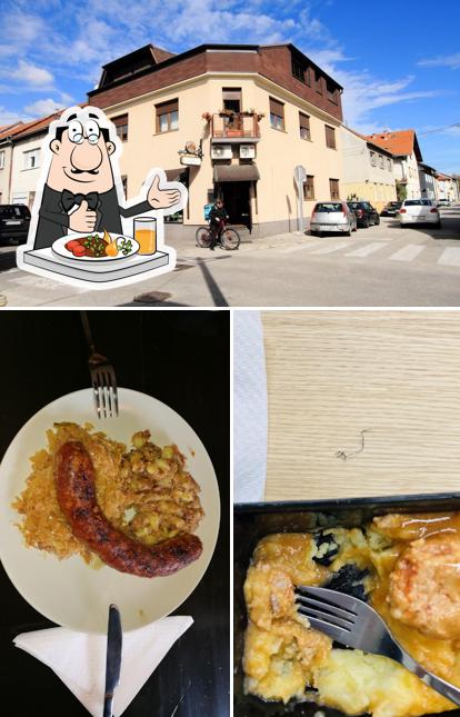 La foto della cibo e esterno di Bistro Fulir