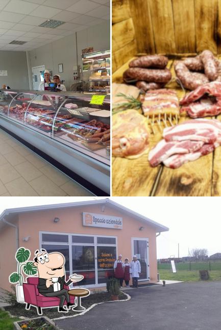 Gli interni di Corte dei Sapori