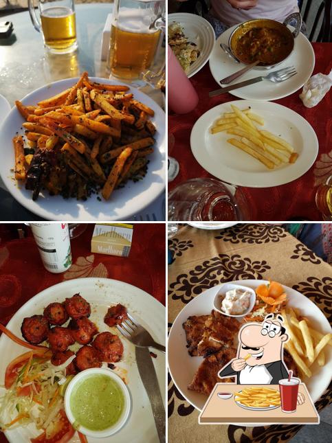 Order finger chips at Fisherman's Hut Beach Shack Restaurant