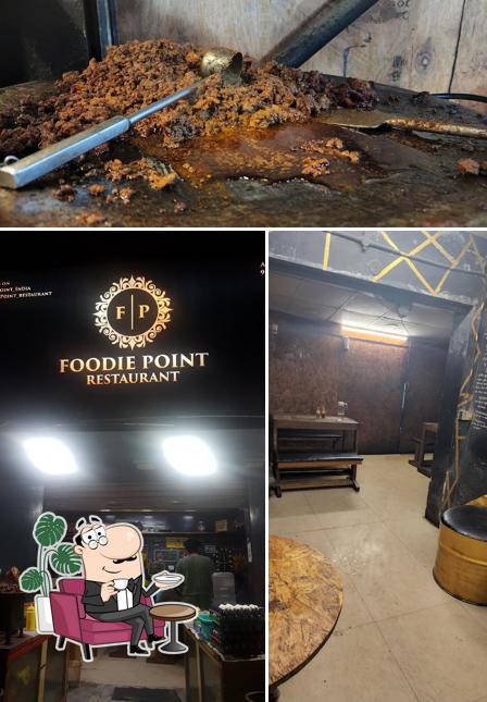 The interior of Foodie Point Restaurant