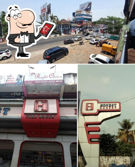 The exterior of Honest Bakery