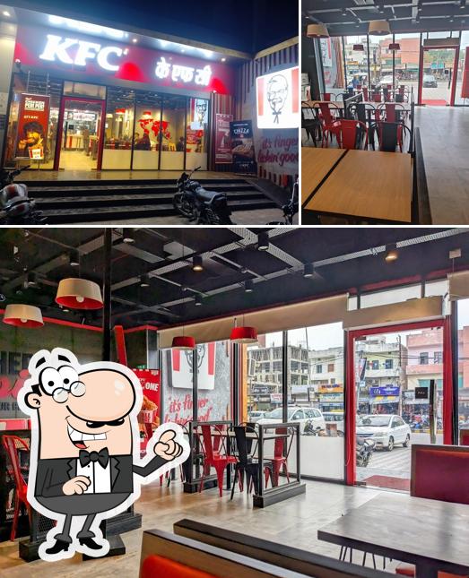 The exterior of KFC